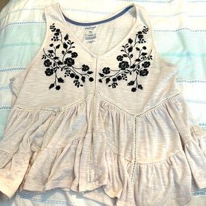 Flower Blouse from Arizona for $7. Size XXL.